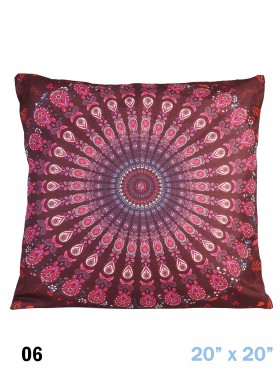 Kaleidoscope Print Cushion W/ Filler